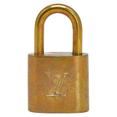 ルイ ヴィトン カデナ 南京錠 キー セット ゴールド メッキ レディース LOUIS VUITTON 【中古】