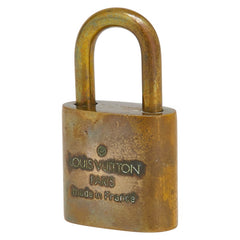 ルイ ヴィトン カデナ 南京錠 キー セット ゴールド メッキ レディース LOUIS VUITTON 【中古】