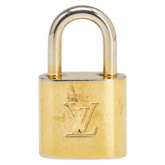 ルイ ヴィトン カデナ 南京錠 キー セット ゴールド メッキ レディース LOUIS VUITTON 【中古】