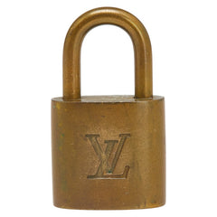 ルイ ヴィトン カデナ 南京錠 キー セット ゴールド メッキ レディース LOUIS VUITTON 【中古】