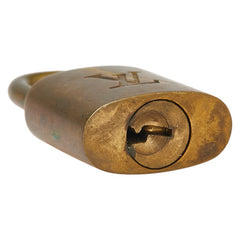 ルイ ヴィトン カデナ 南京錠 キー セット ゴールド メッキ レディース LOUIS VUITTON 【中古】