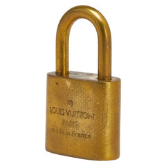 ルイ ヴィトン カデナ 南京錠 キー セット ゴールド メッキ レディース LOUIS VUITTON 【中古】