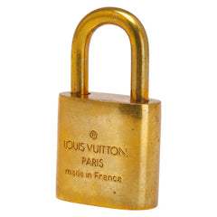 ルイ ヴィトン カデナ 南京錠 キー セット ゴールド メッキ レディース LOUIS VUITTON 【中古】