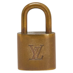 ルイ ヴィトン カデナ 南京錠 キー セット ゴールド メッキ レディース LOUIS VUITTON 【中古】