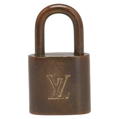 ルイ ヴィトン カデナ 南京錠 キー セット ゴールド メッキ レディース LOUIS VUITTON 【中古】