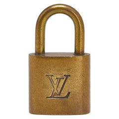 ルイ ヴィトン カデナ 南京錠 キー セット ゴールド メッキ レディース LOUIS VUITTON 【中古】