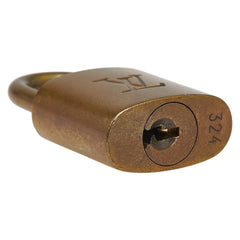 ルイ ヴィトン カデナ 南京錠 キー セット ゴールド メッキ レディース LOUIS VUITTON 【中古】