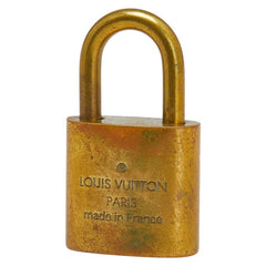 ルイ ヴィトン カデナ 南京錠 キー セット ゴールド メッキ レディース LOUIS VUITTON 【中古】