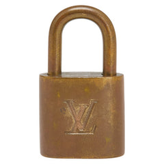 ルイ ヴィトン カデナ 南京錠 キー セット ゴールド メッキ レディース LOUIS VUITTON 【中古】