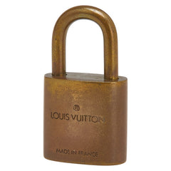 ルイ ヴィトン カデナ 南京錠 キー セット ゴールド メッキ レディース LOUIS VUITTON 【中古】