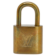 ルイ ヴィトン カデナ 南京錠 キー セット ゴールド メッキ レディース LOUIS VUITTON 【中古】