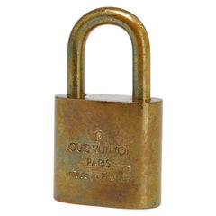 ルイ ヴィトン カデナ 南京錠 キー セット ゴールド メッキ レディース LOUIS VUITTON 【中古】