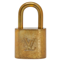 ルイ ヴィトン カデナ 南京錠 キー セット ゴールド メッキ レディース LOUIS VUITTON 【中古】