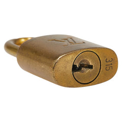 ルイ ヴィトン カデナ 南京錠 キー セット ゴールド メッキ レディース LOUIS VUITTON 【中古】