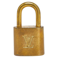 ルイ ヴィトン カデナ 南京錠 キー セット ゴールド メッキ レディース LOUIS VUITTON 【中古】