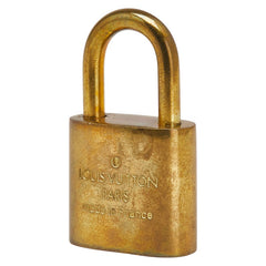 ルイ ヴィトン カデナ 南京錠 キー セット ゴールド メッキ レディース LOUIS VUITTON 【中古】