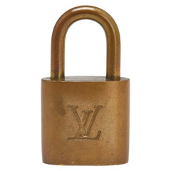 ルイ ヴィトン カデナ 南京錠 キー セット ゴールド メッキ レディース LOUIS VUITTON 【中古】