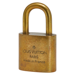 ルイ ヴィトン カデナ 南京錠 キー セット ゴールド メッキ レディース LOUIS VUITTON 【中古】