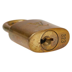 ルイ ヴィトン カデナ 南京錠 キー セット ゴールド メッキ レディース LOUIS VUITTON 【中古】