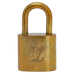 ルイ ヴィトン カデナ 南京錠 キー セット ゴールド メッキ レディース LOUIS VUITTON 【中古】