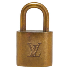 ルイ ヴィトン カデナ 南京錠 キー セット ゴールド メッキ レディース LOUIS VUITTON 【中古】