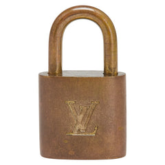 ルイ ヴィトン カデナ 南京錠 キー セット ゴールド メッキ レディース LOUIS VUITTON 【中古】