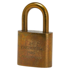 ルイ ヴィトン カデナ 南京錠 キー セット ゴールド メッキ レディース LOUIS VUITTON 【中古】