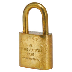 ルイ ヴィトン カデナ 南京錠 キー セット ゴールド メッキ レディース LOUIS VUITTON 【中古】