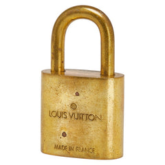 ルイ ヴィトン カデナ 南京錠 キー セット ゴールド メッキ レディース LOUIS VUITTON 【中古】