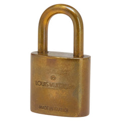 ルイ ヴィトン カデナ 南京錠 キー セット ゴールド メッキ レディース LOUIS VUITTON 【中古】