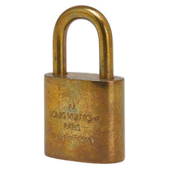 ルイ ヴィトン カデナ 南京錠 キー セット ゴールド メッキ レディース LOUIS VUITTON 【中古】