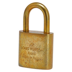 ルイ ヴィトン カデナ 南京錠 キー セット ゴールド メッキ レディース LOUIS VUITTON 【中古】