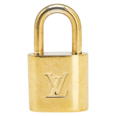 ルイ ヴィトン カデナ 南京錠 キー セット ゴールド メッキ レディース LOUIS VUITTON 【中古】