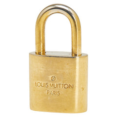 ルイ ヴィトン カデナ 南京錠 キー セット ゴールド メッキ レディース LOUIS VUITTON 【中古】