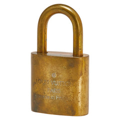 ルイ ヴィトン カデナ 南京錠 キー セット ゴールド メッキ レディース LOUIS VUITTON 【中古】