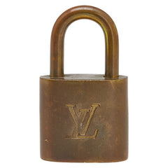 ルイ ヴィトン カデナ 南京錠 キー セット ゴールド メッキ レディース LOUIS VUITTON 【中古】