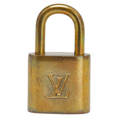 ルイ ヴィトン カデナ 南京錠 キー セット ゴールド メッキ レディース LOUIS VUITTON 【中古】