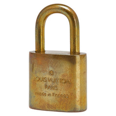 ルイ ヴィトン カデナ 南京錠 キー セット ゴールド メッキ レディース LOUIS VUITTON 【中古】
