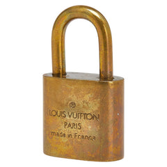 ルイ ヴィトン カデナ 南京錠 キー セット ゴールド メッキ レディース LOUIS VUITTON 【中古】