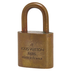 ルイ ヴィトン カデナ 南京錠 キー セット ゴールド メッキ レディース LOUIS VUITTON 【中古】