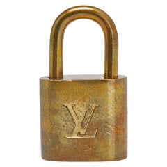 ルイ ヴィトン カデナ 南京錠 キー セット ゴールド メッキ レディース LOUIS VUITTON 【中古】