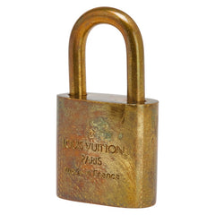 ルイ ヴィトン カデナ 南京錠 キー セット ゴールド メッキ レディース LOUIS VUITTON 【中古】