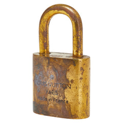 ルイ ヴィトン カデナ 南京錠 キー セット ご メッキ レディース LOUIS VUITTON 【中古】