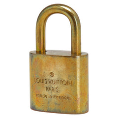 ルイ ヴィトン カデナ 南京錠 キー セット ゴールド メッキ レディース LOUIS VUITTON 【中古】