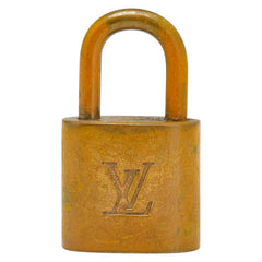 ルイ ヴィトン カデナ 南京錠 キー セット ゴールド メッキ レディース LOUIS VUITTON 【中古】