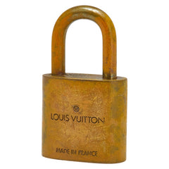 ルイ ヴィトン カデナ 南京錠 キー セット ゴールド メッキ レディース LOUIS VUITTON 【中古】