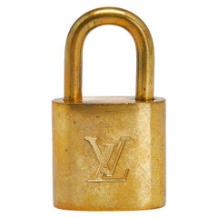 ルイ ヴィトン カデナ 南京錠 キー セット ゴールド メッキ レディース LOUIS VUITTON 【中古】