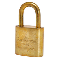 ルイ ヴィトン カデナ 南京錠 キー セット ゴールド メッキ レディース LOUIS VUITTON 【中古】