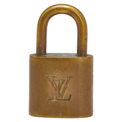 ルイ ヴィトン カデナ 南京錠 キー セット ゴールド メッキ レディース LOUIS VUITTON 【中古】