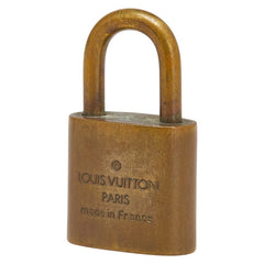 ルイ ヴィトン カデナ 南京錠 キー セット ゴールド メッキ レディース LOUIS VUITTON 【中古】